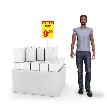 Porta-cartaz A4 Vertical