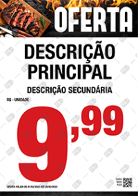 Açougue  - Modelo 01