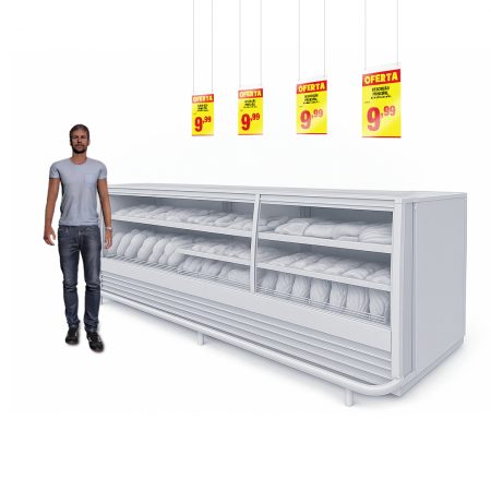 Porta-cartaz A4 Vertical com Ilhós